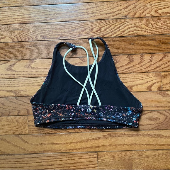 Lululemon Free to Be Bra High Neck in Flowerescent Multi - Picture 4 of 5